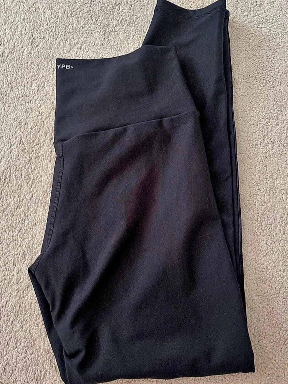 YPB sculptLUX Sculpting Black Leggings Size Medium Like New